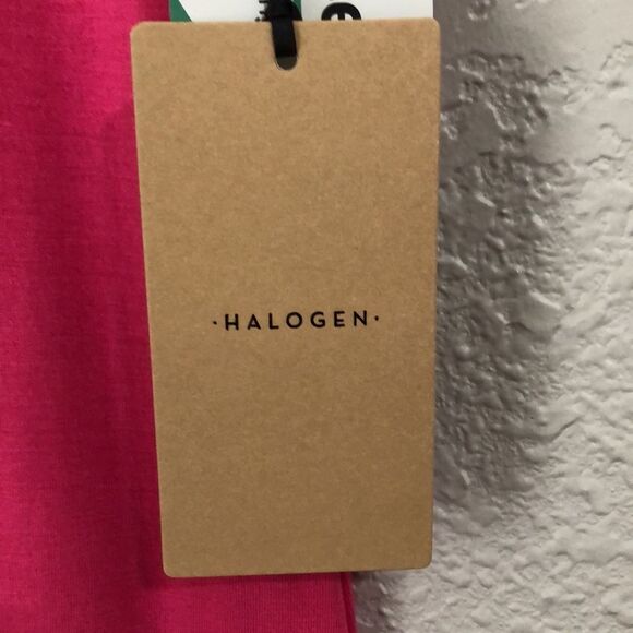 Halogen Size XS V-Neck Tunic T-Shirt Super Soft Tencel Modal in Pink - Picture 6 of 9